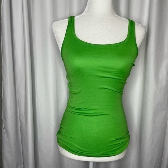 A New Day Tank Top Bright Green XS New with Tags - Picture 2 of 5